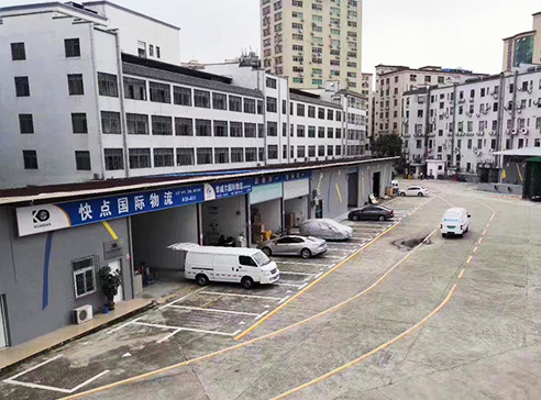 办公仓储一体，自带停车布局